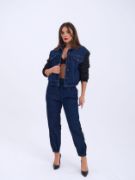 6627 KOT PANTOLON-MAVİ resmi
